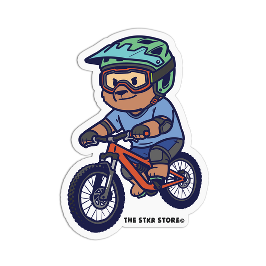 Peak Pedal Extreme Bear Sticker - The Stkr Store