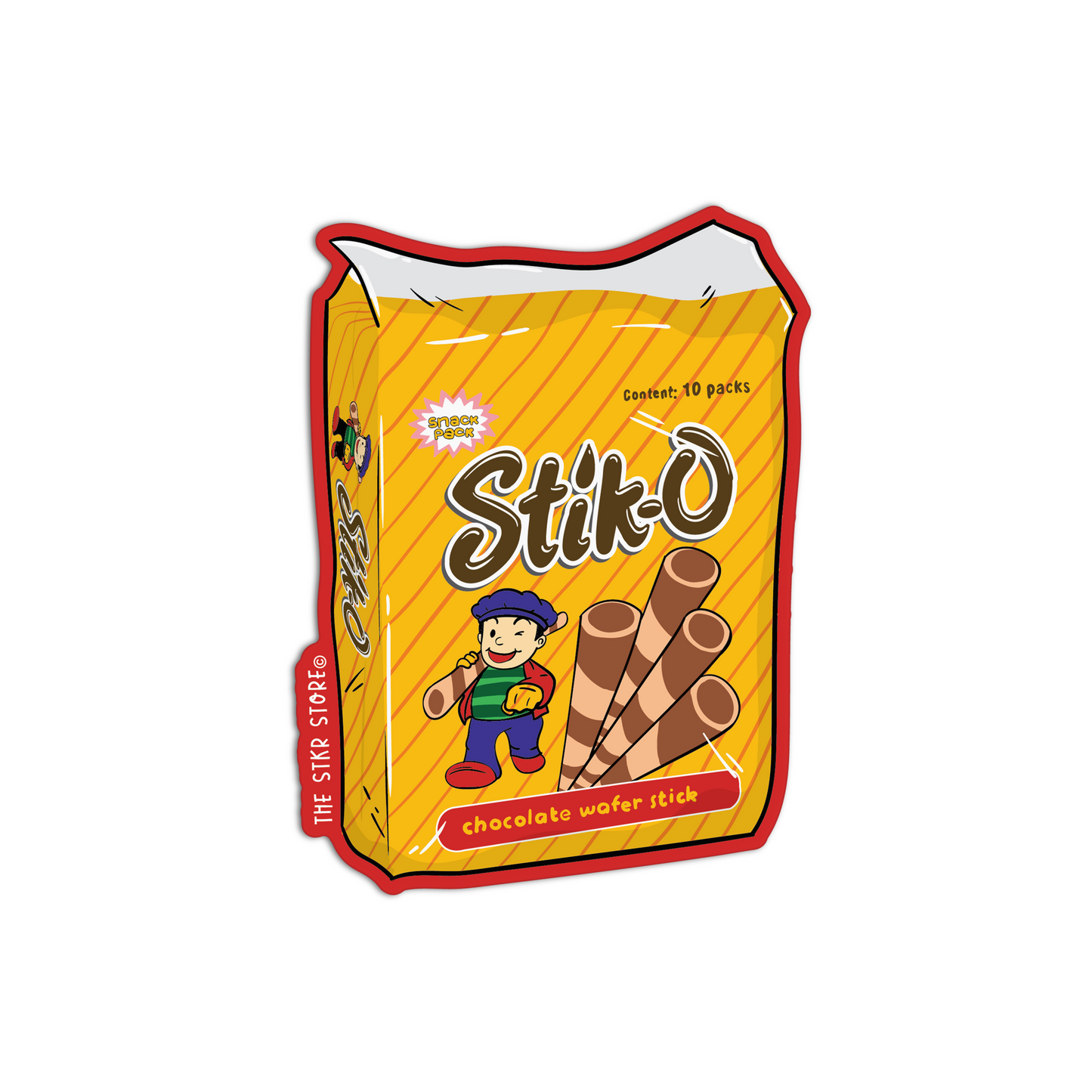 Stik-O Filipino Snacks Sticker