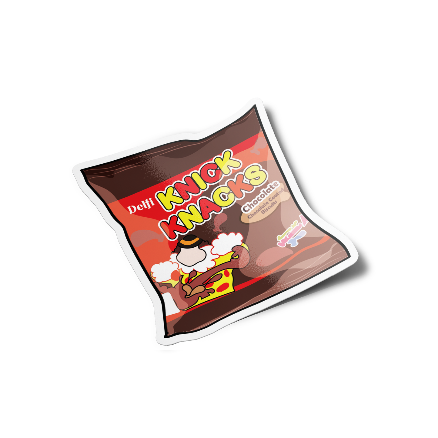 Knick Knacks Filipino Snacks Sticker