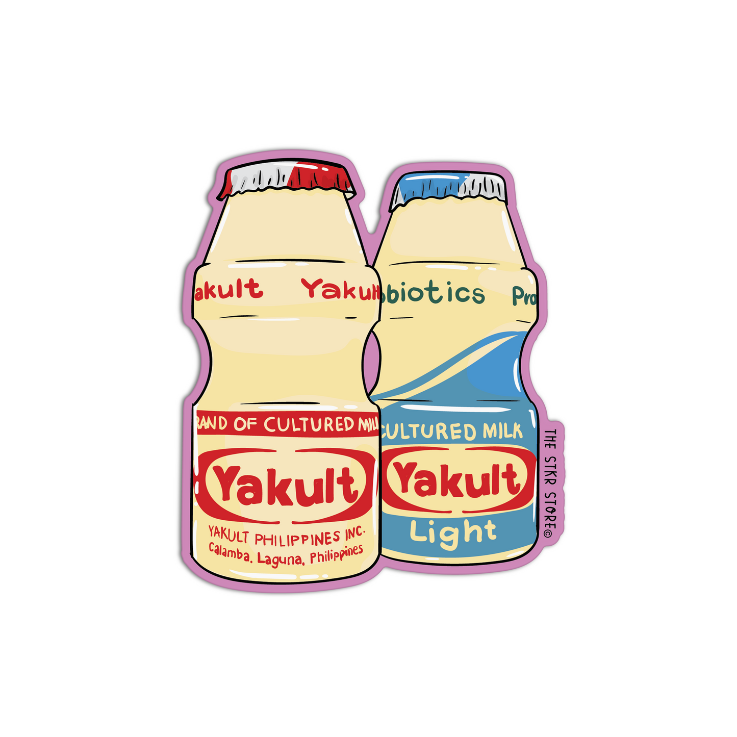 Yakult Filipino Snacks Sticker