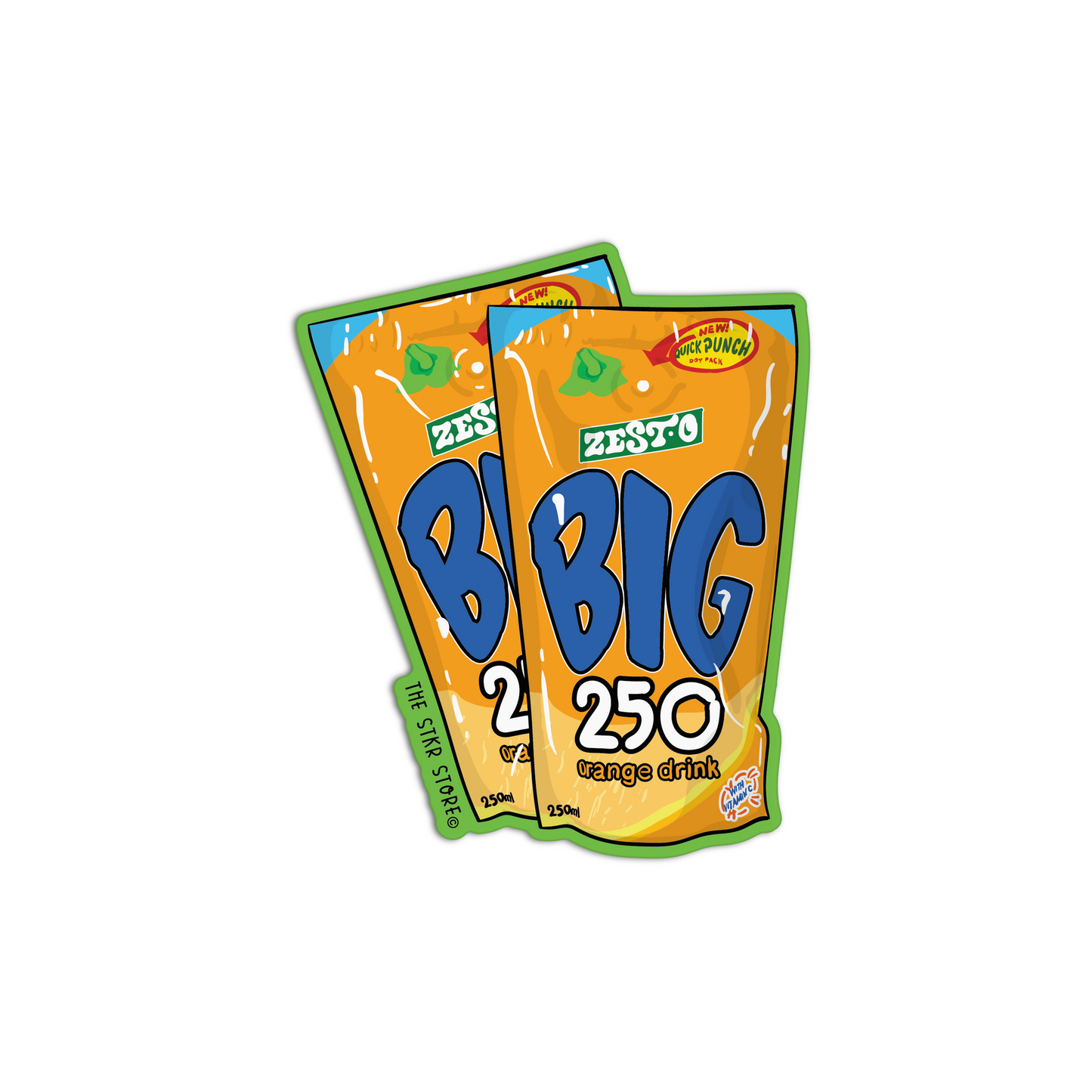 BIG 250  Filipino Snacks Sticker