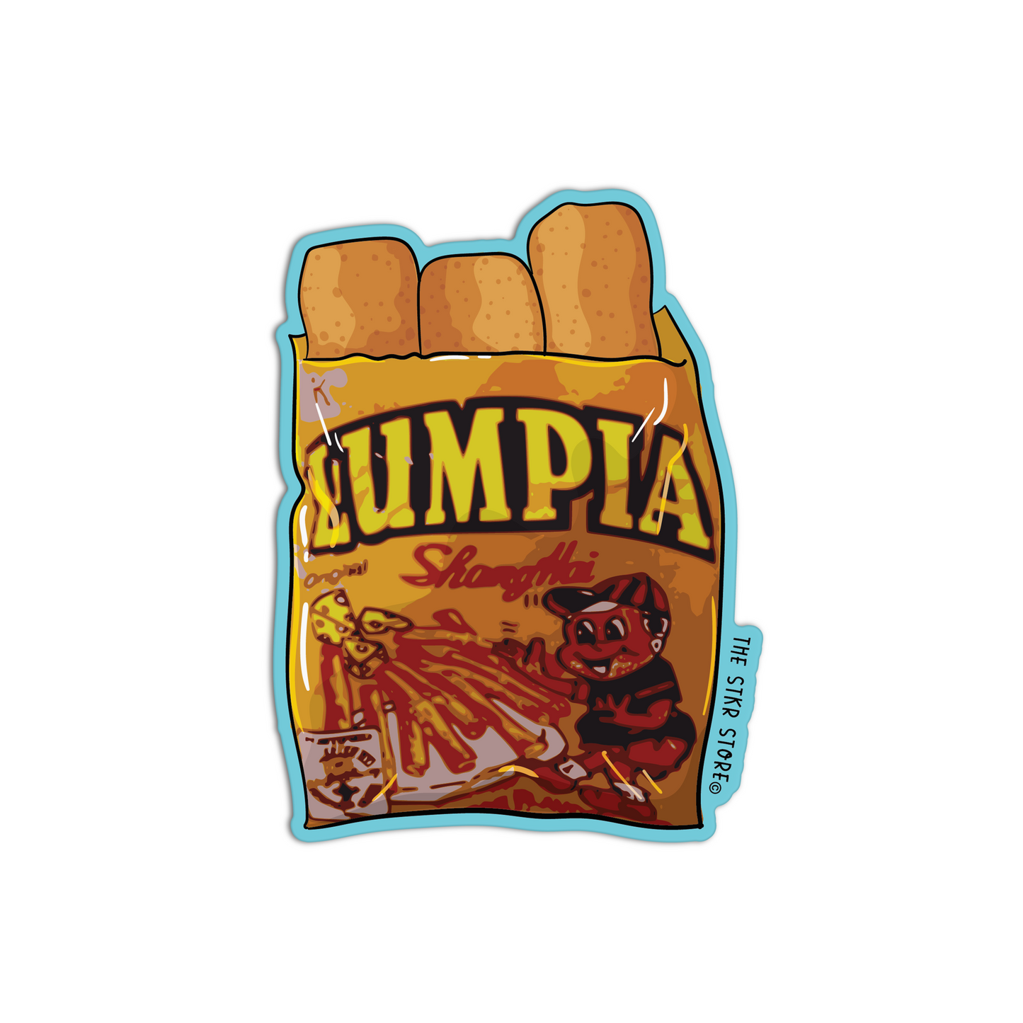 Lumpia Filipino Snacks Sticker