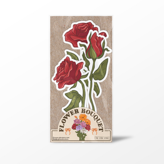 Flower Stickers Surprise Sticker Pack - Red Version