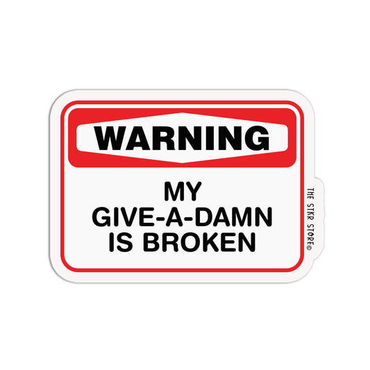 Funny Warning Label Stickers