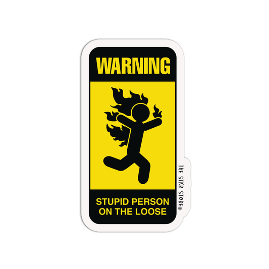 Funny Warning Label Stickers