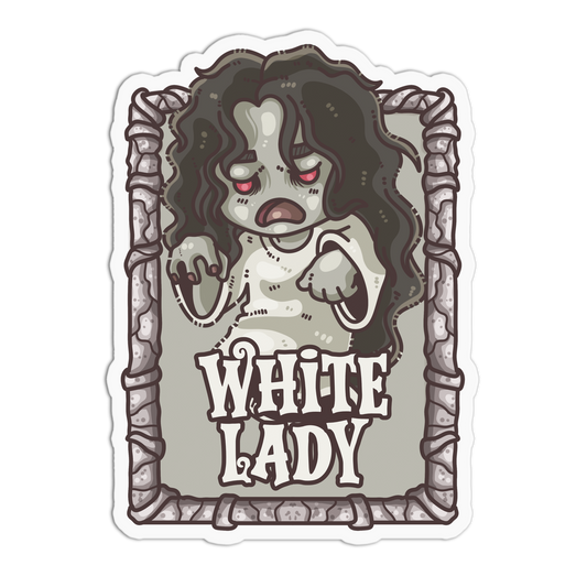 White Lady - Filipino Creatures Sticker