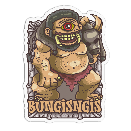 One-Eyed Bungisngis - Filipino Creatures Sticker
