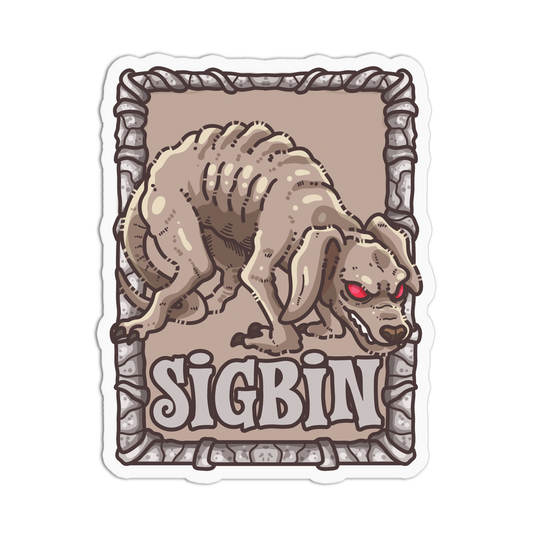 Skeletal Sigbin - Filipino Creatures Sticker