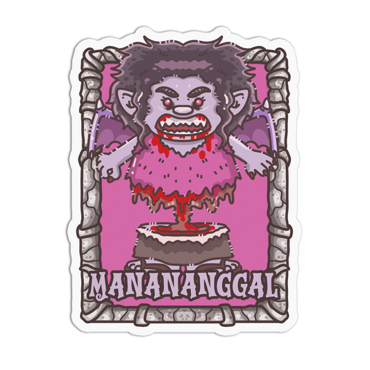 Winged Manananggal - Filipino Creatures Sticker