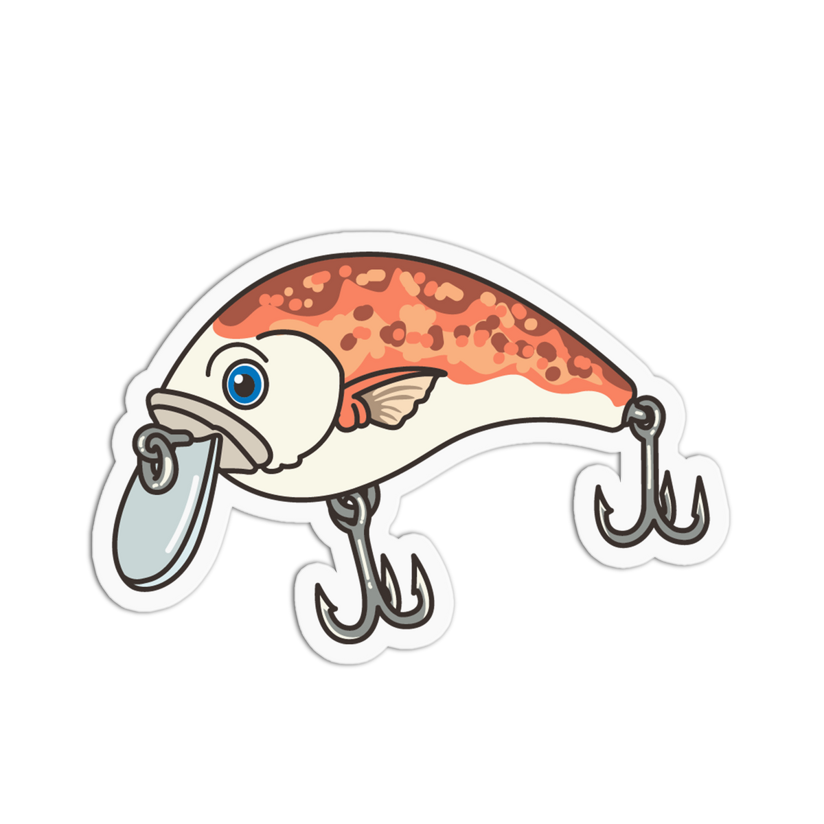 Spotted Shad - Fishing Lure Sticker
