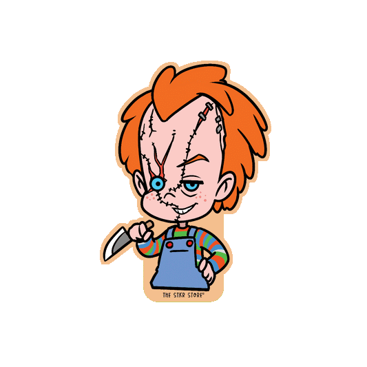 Killer Good Guy Doll Horror Sticker