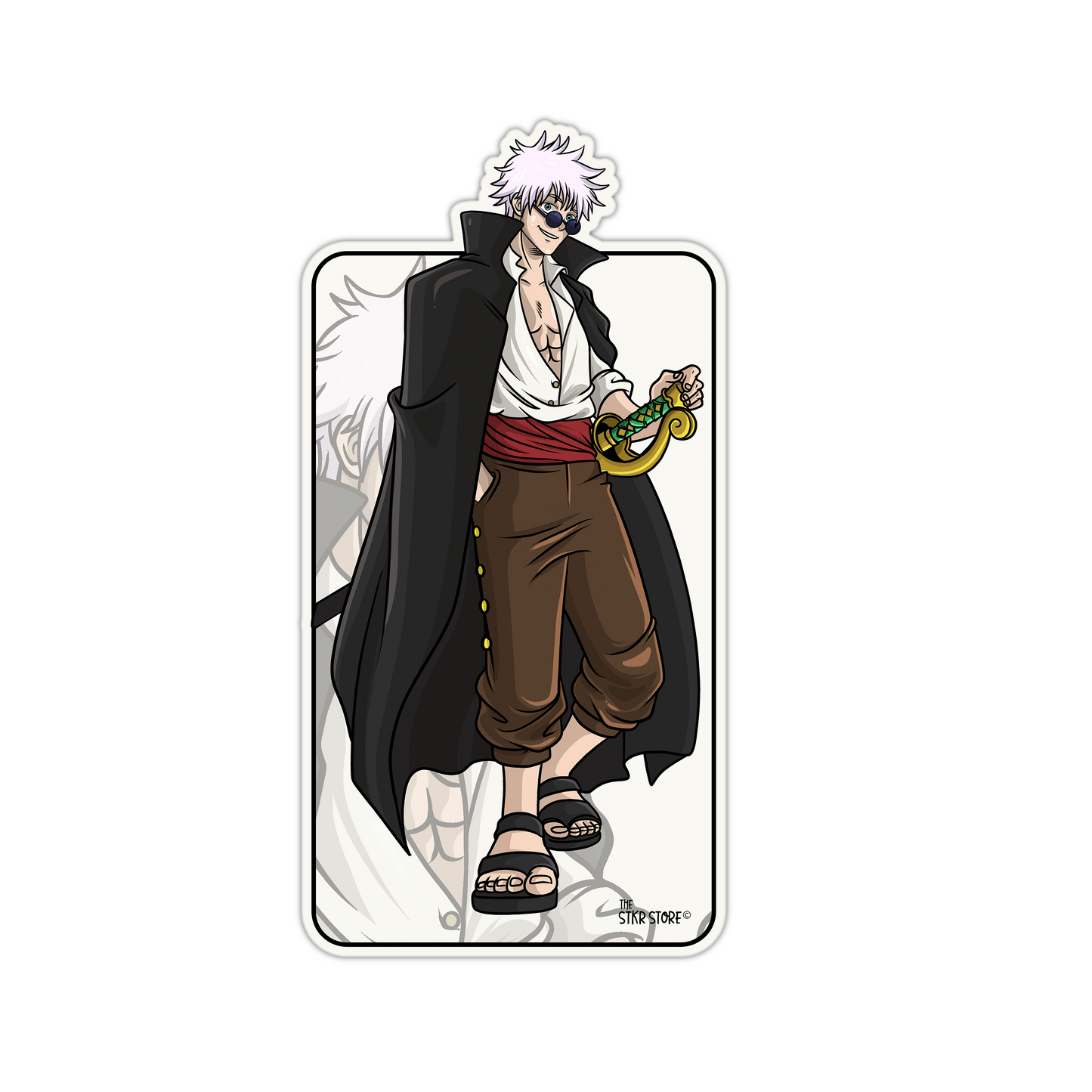 Gojo 2 Jujutsu Cosplay Sticker