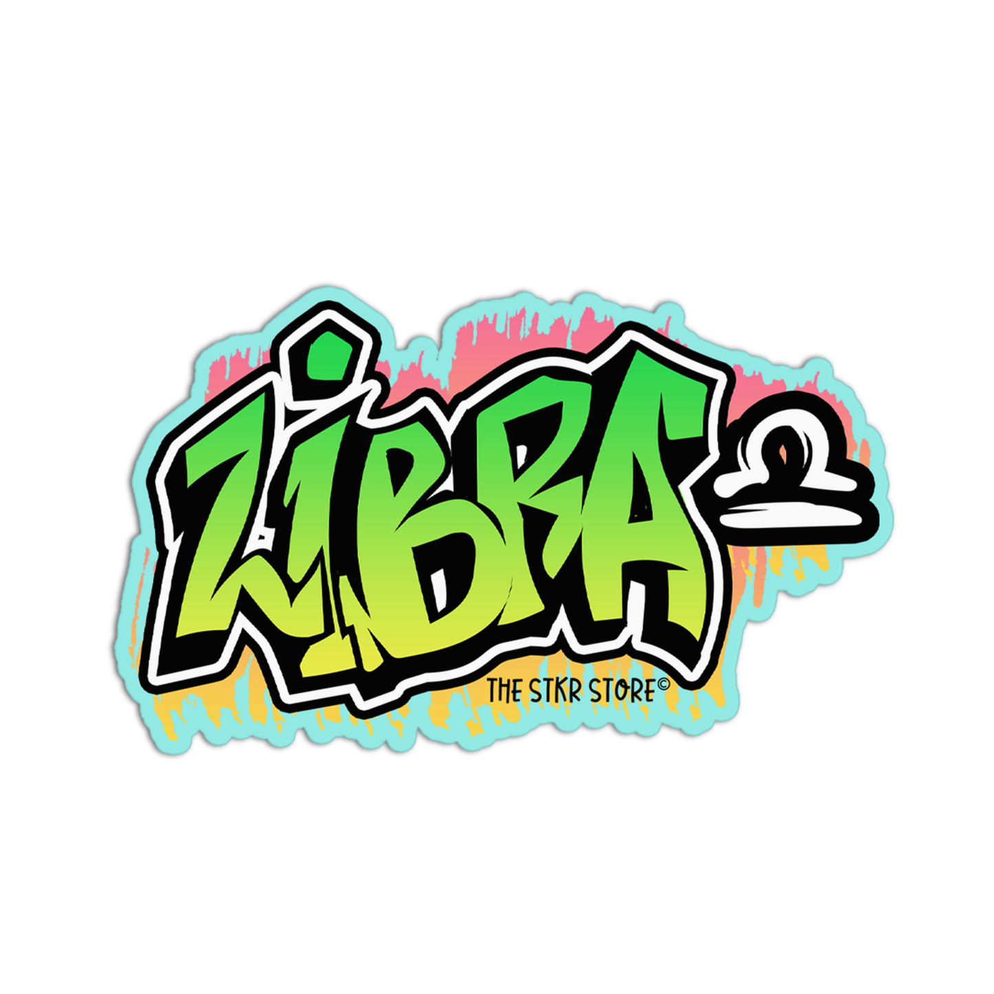 Libra Horoscope Zodiac Stickers