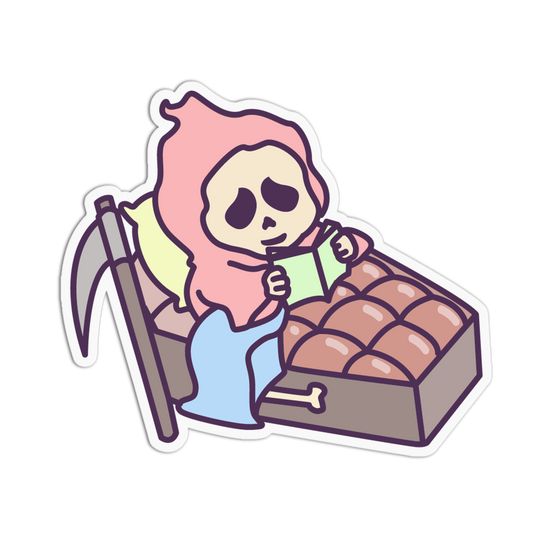 Reading Reaper Halloween Special Sticker