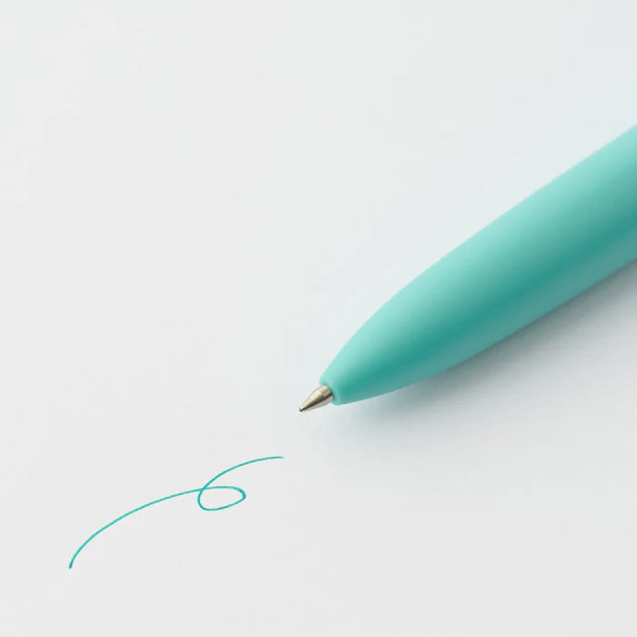 MUJI Compact Gel Ink Pen Press Type - 0.5mm