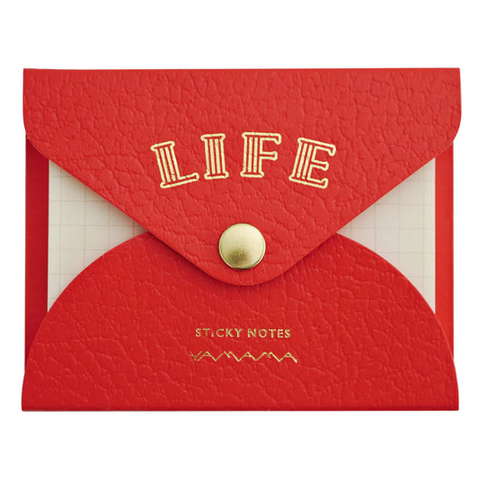 LIFE Stationery Noble Sticky Notepads with Cover