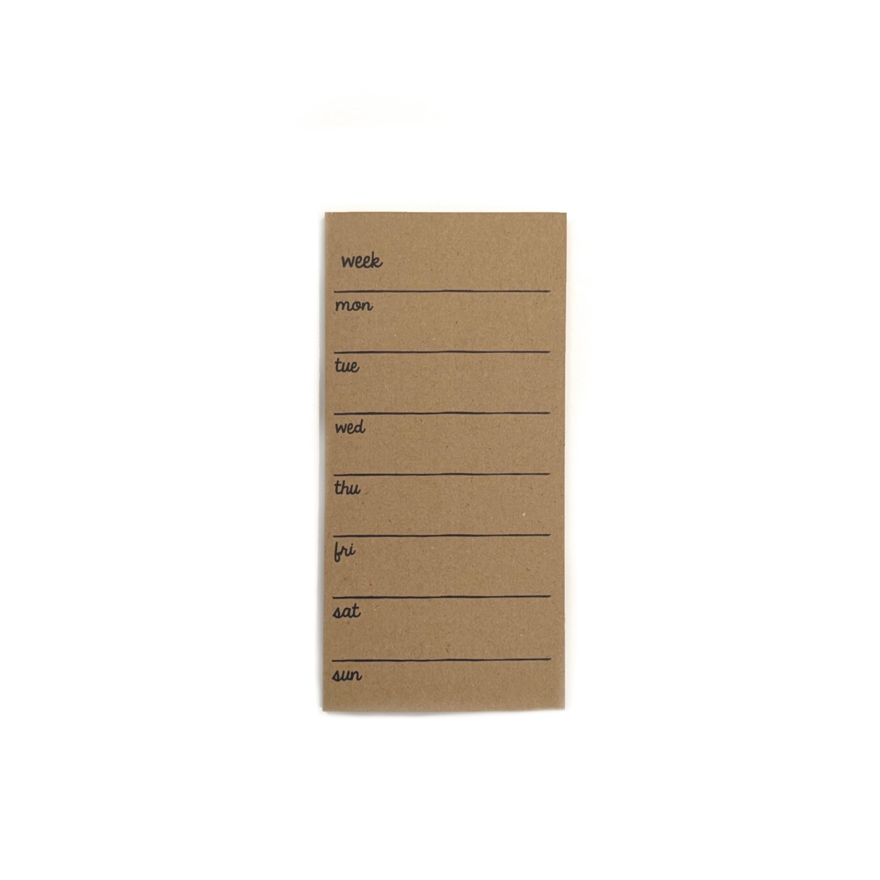 Brown Paper Memopad - The Stkr Store