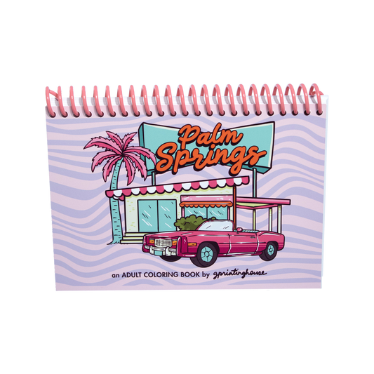 Palm Springs Coloring Book