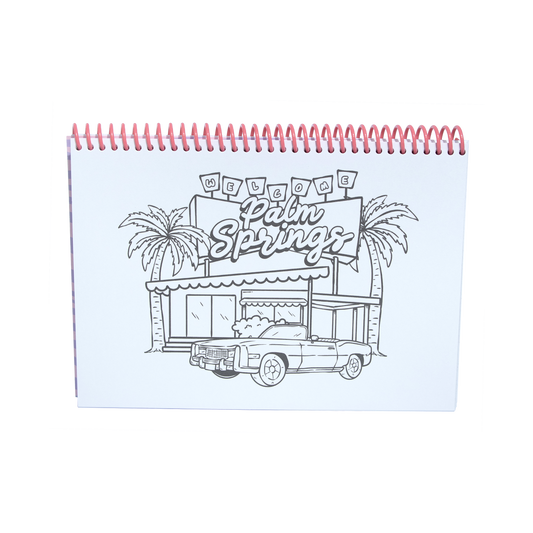 Palm Springs Coloring Book