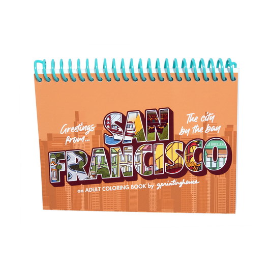 San Francisco Coloring Book
