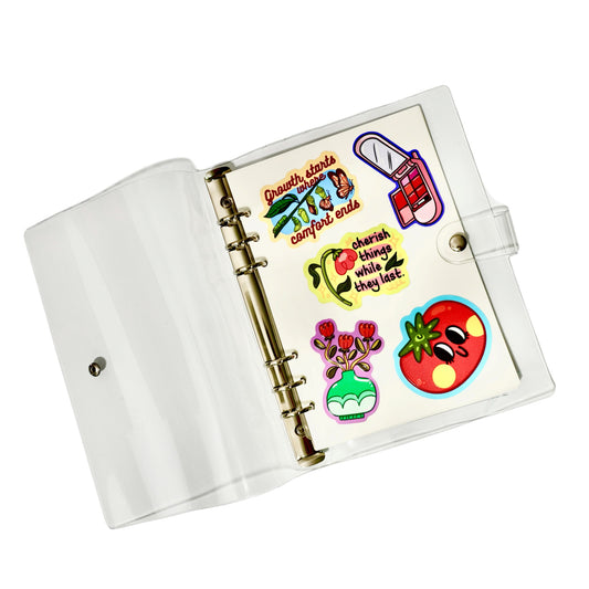 Clear Sticker Collecting Album
