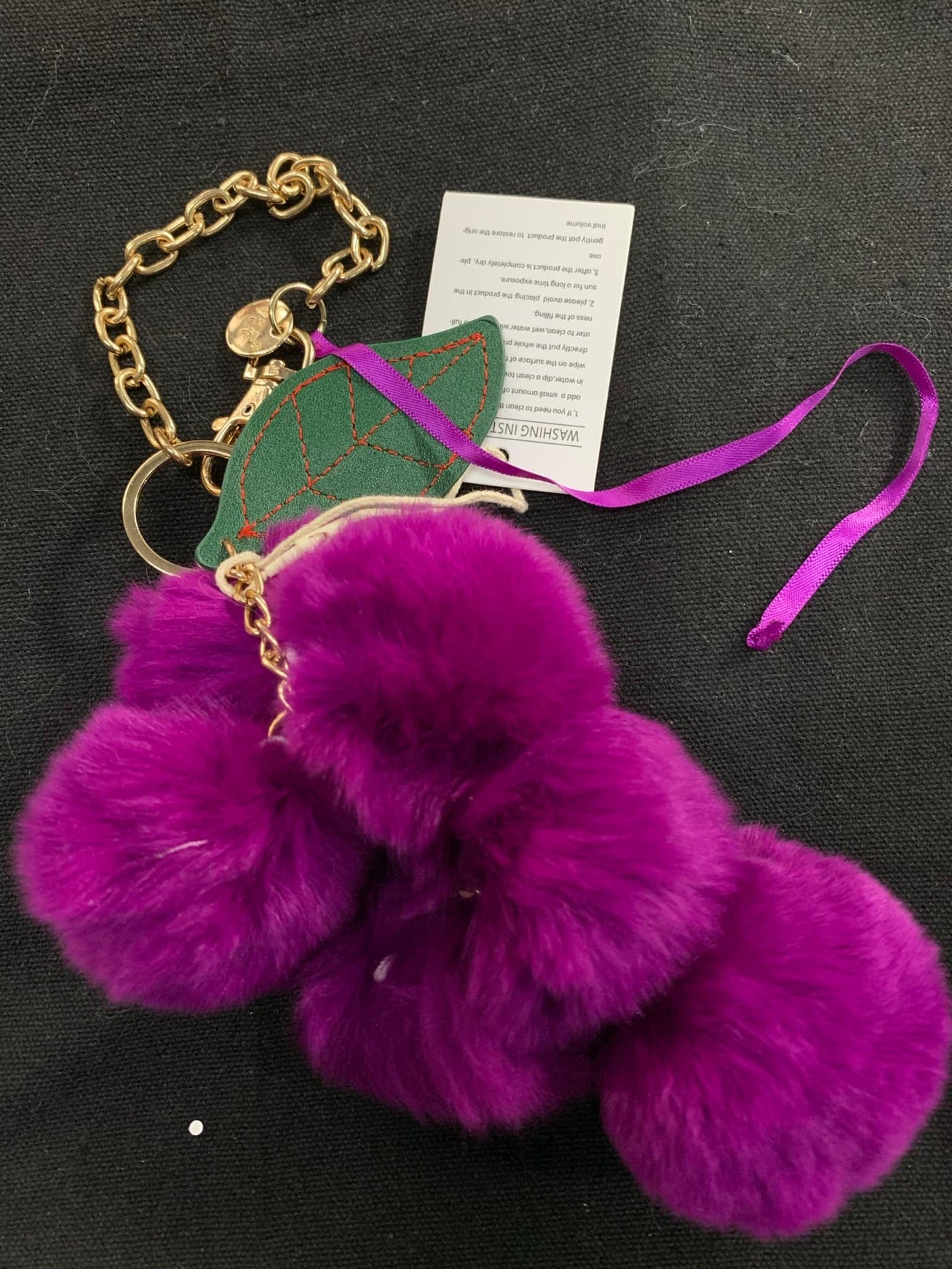 Purple Keychain