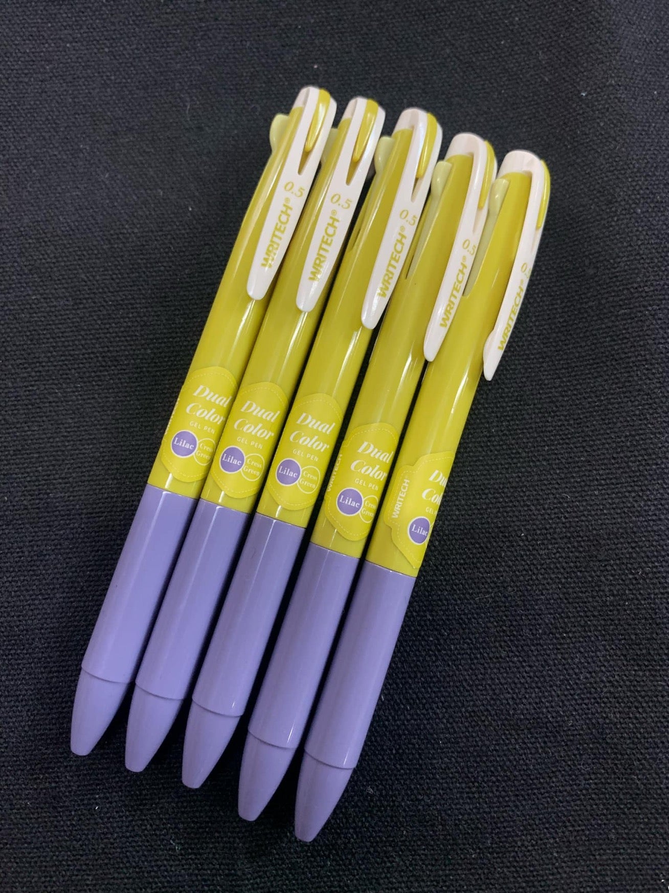 Dual Color Rectractable Gel Pen