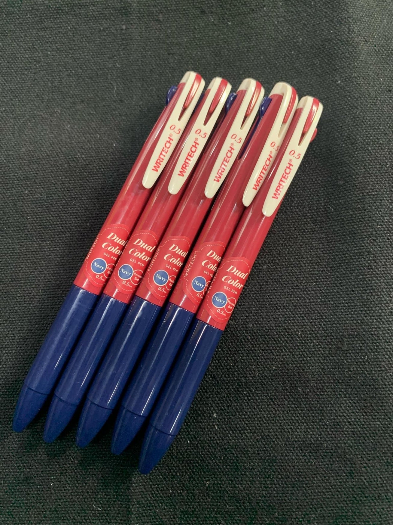 Dual Color Rectractable Gel Pen