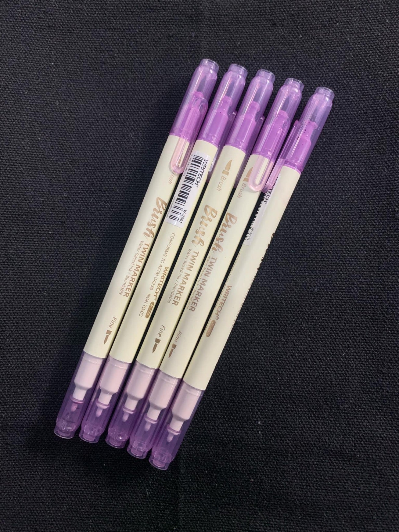 Brush Twin Marker Water Based Ink
