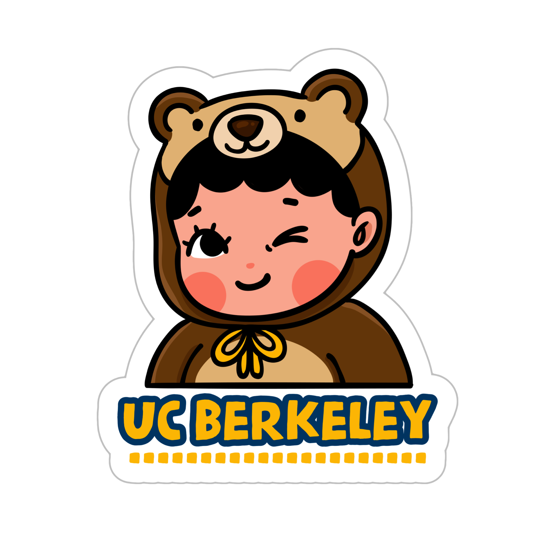 UC BERKELEY University Stickers