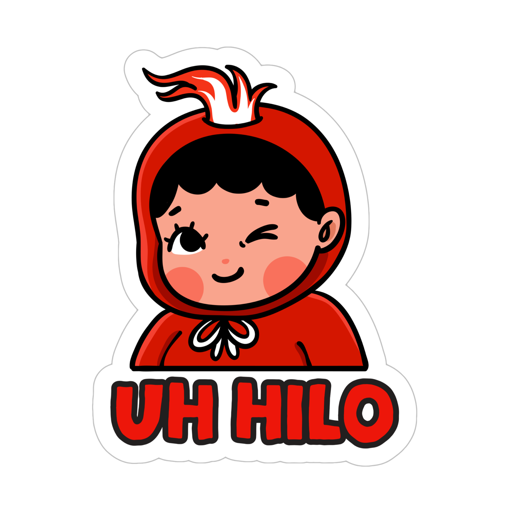 UH HILO University Stickers