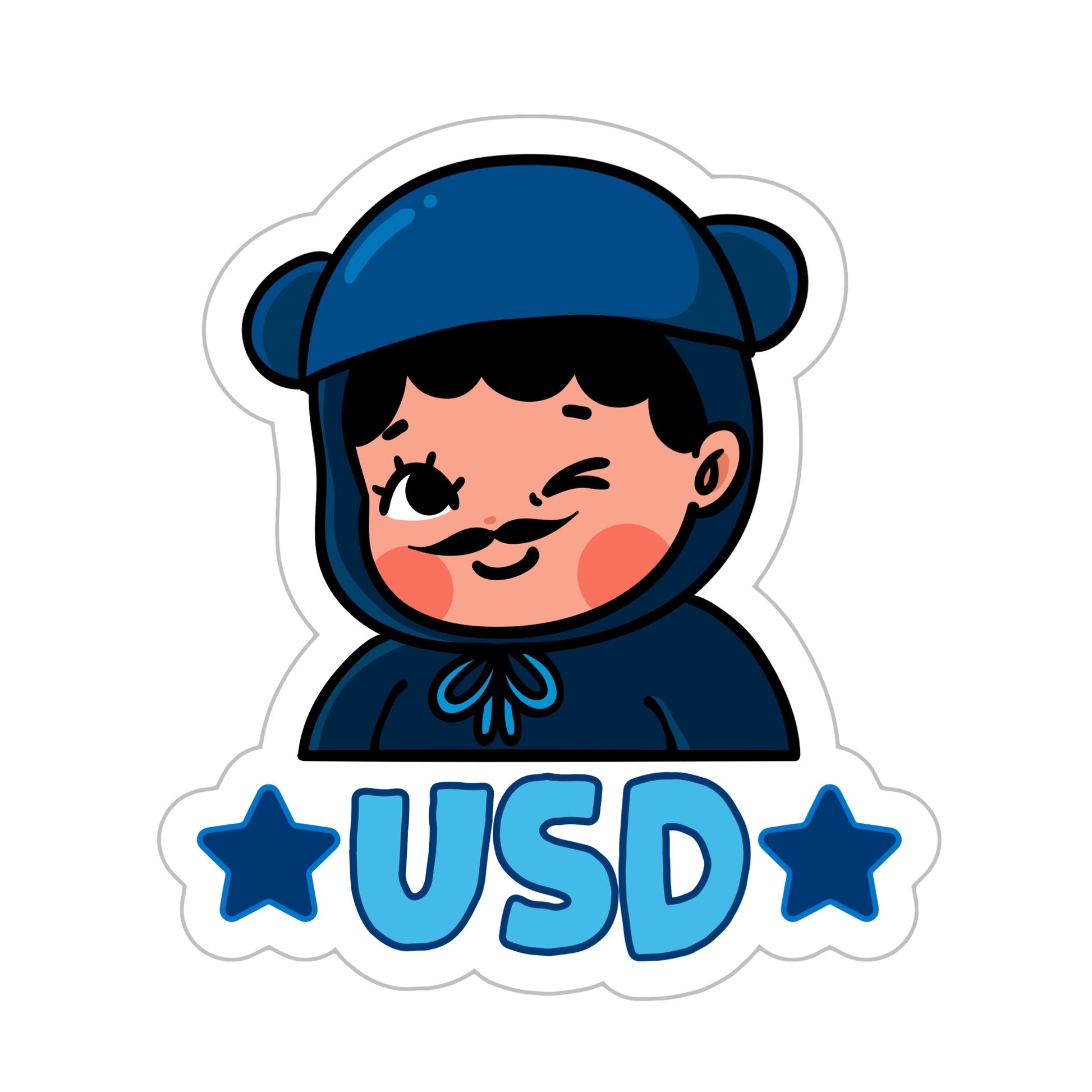 USD University Stickers