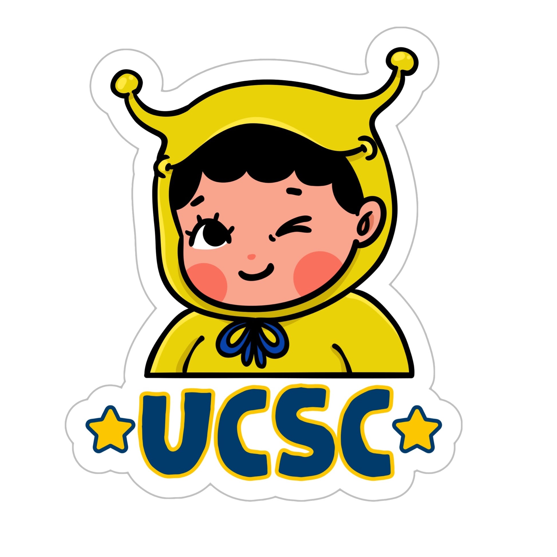 UCSC University Stickers