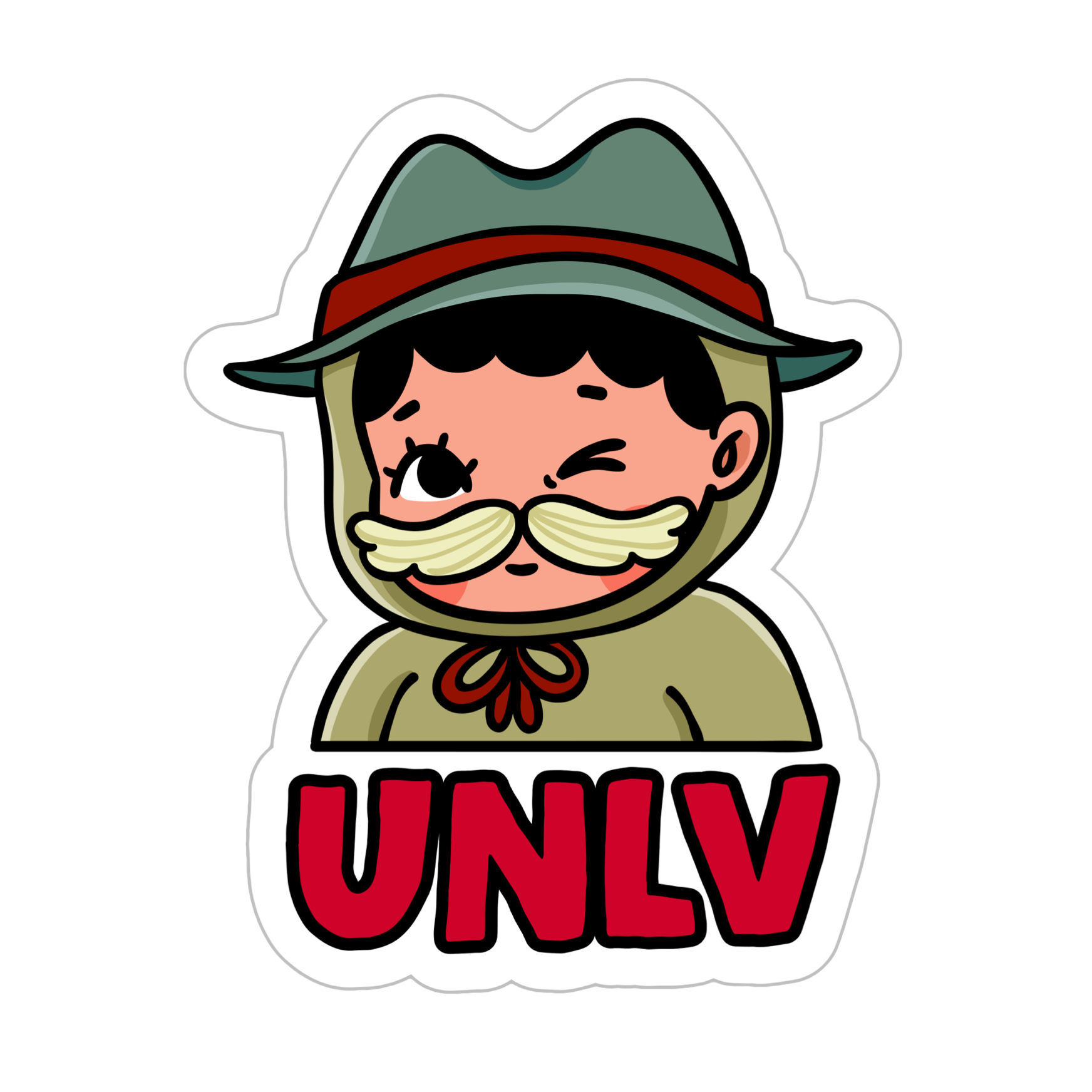 University of Nevada, Las Vegas Sticker