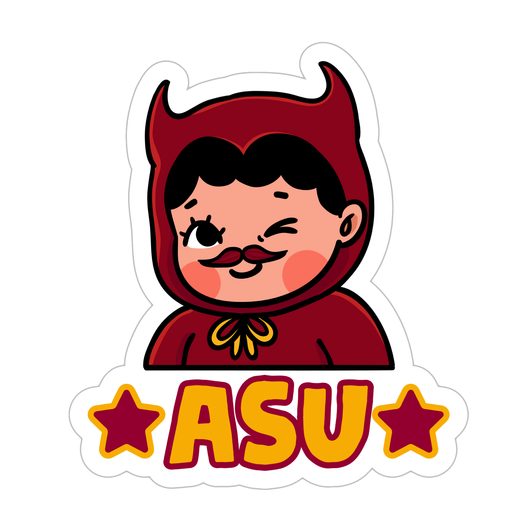 ASU University Stickers