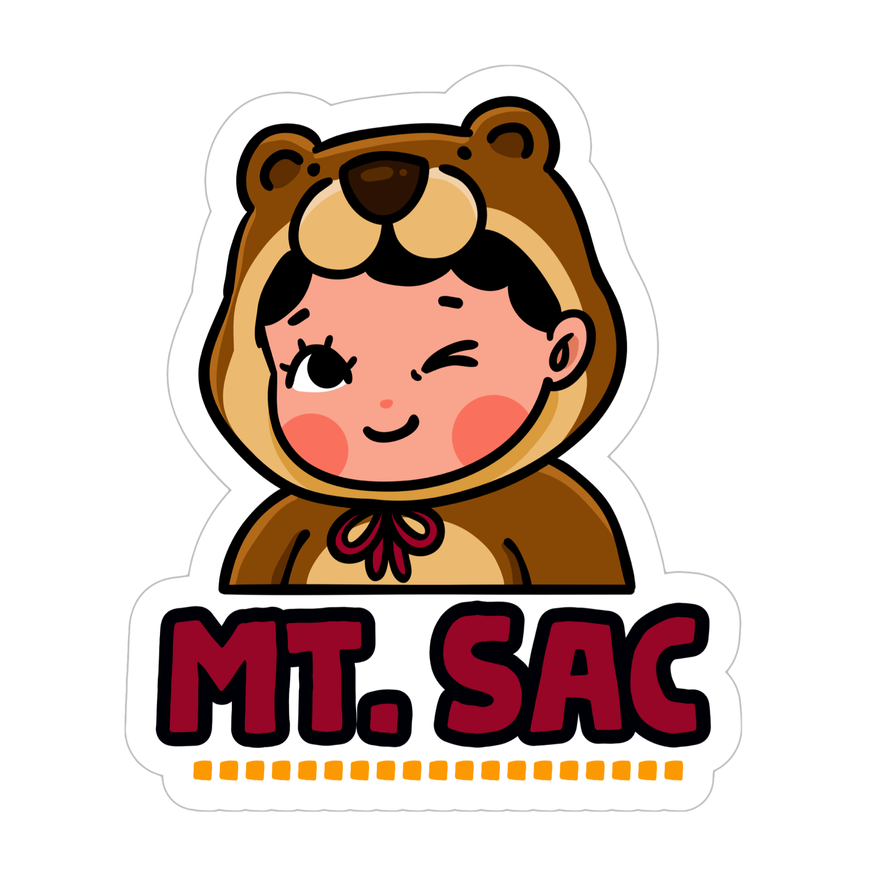 MT. SAC University Stickers