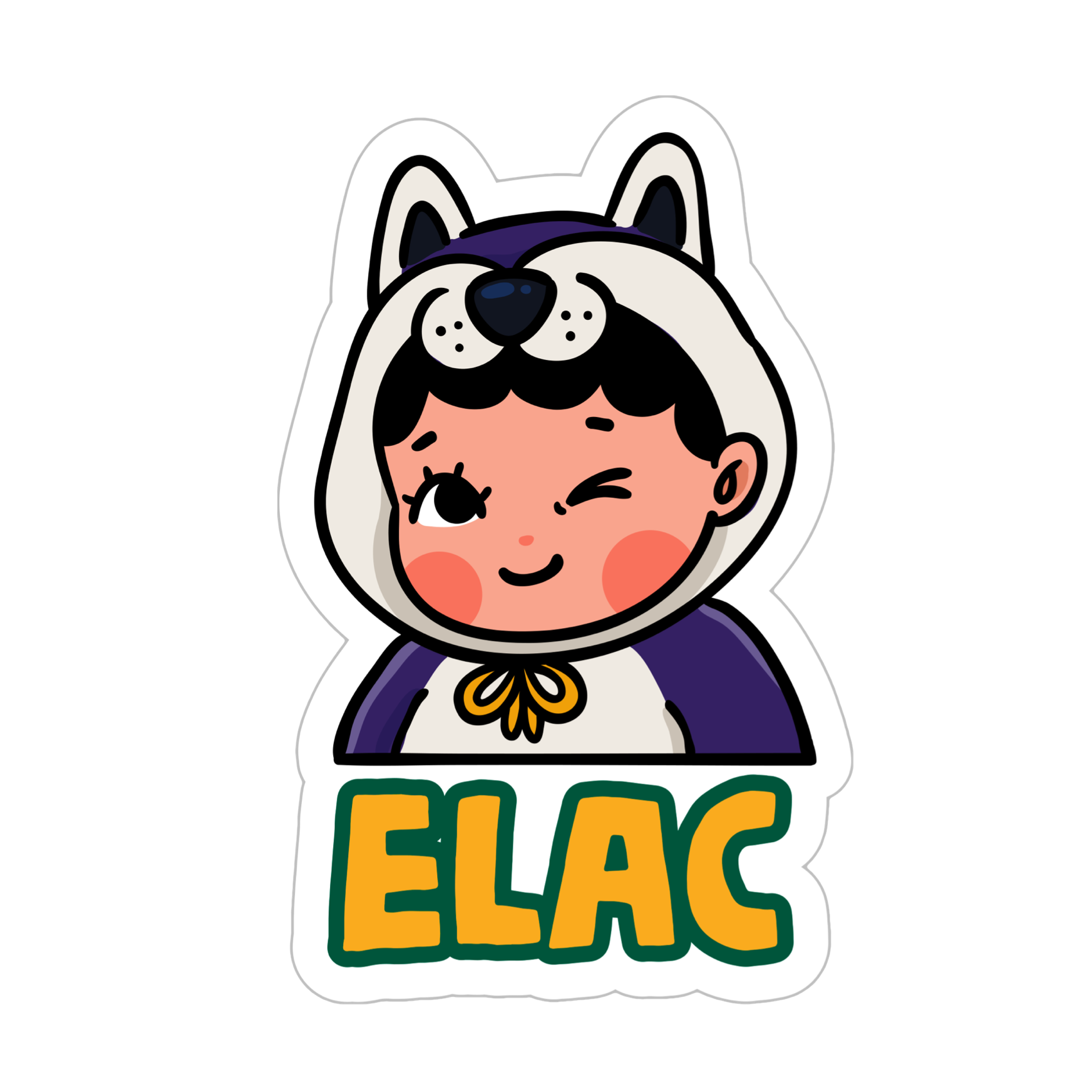 East Los Angeles College Sticker