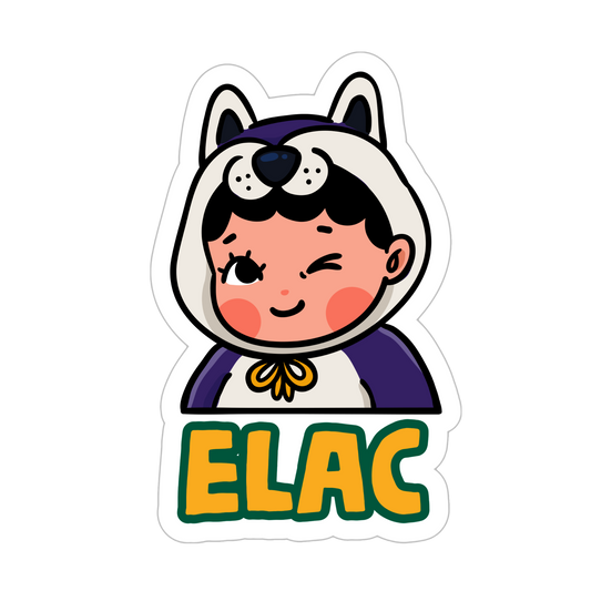 East Los Angeles College Sticker