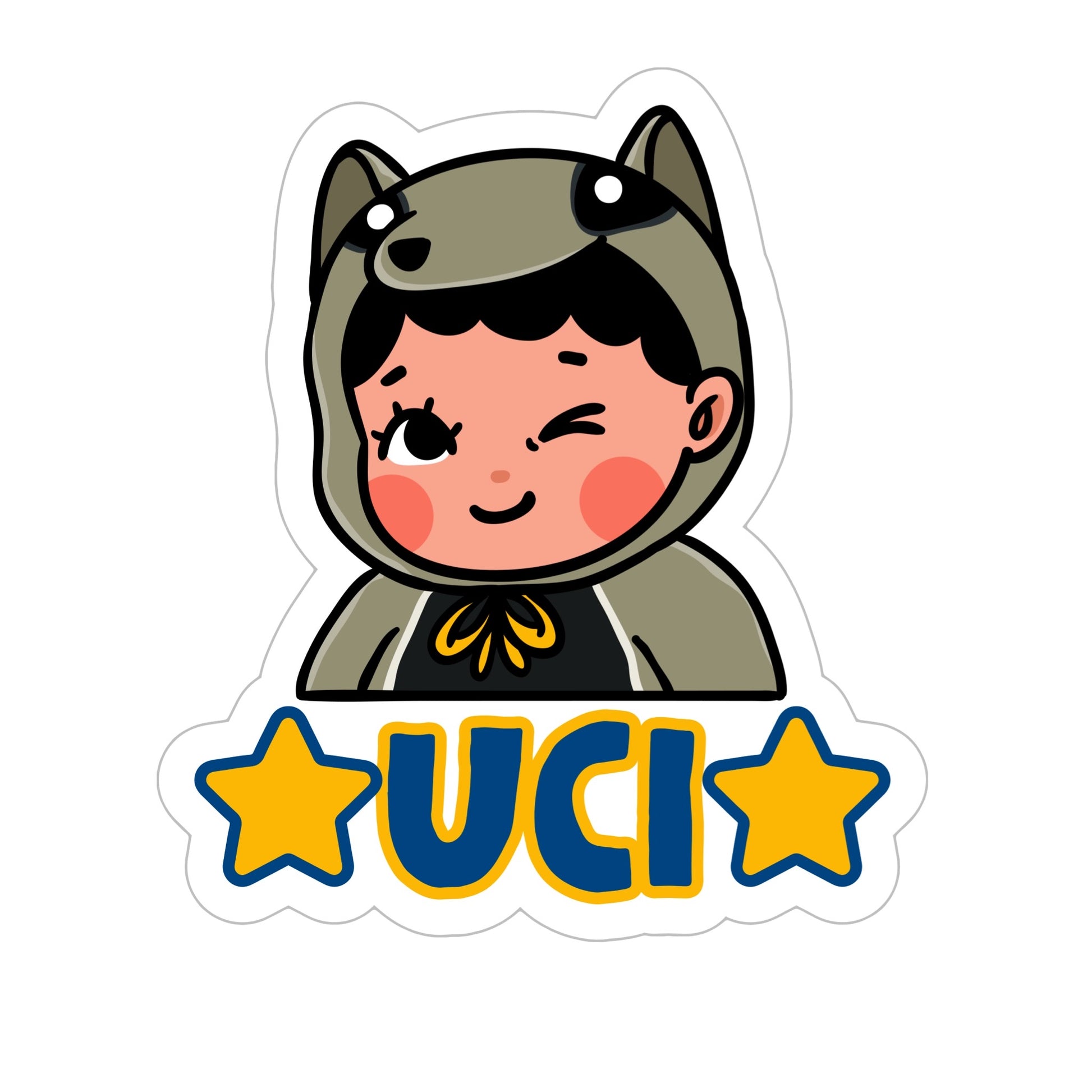UCI University Stickers