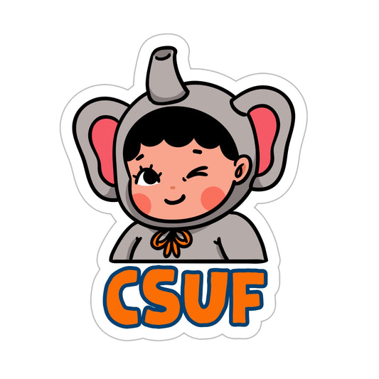 CSUF University Stickers