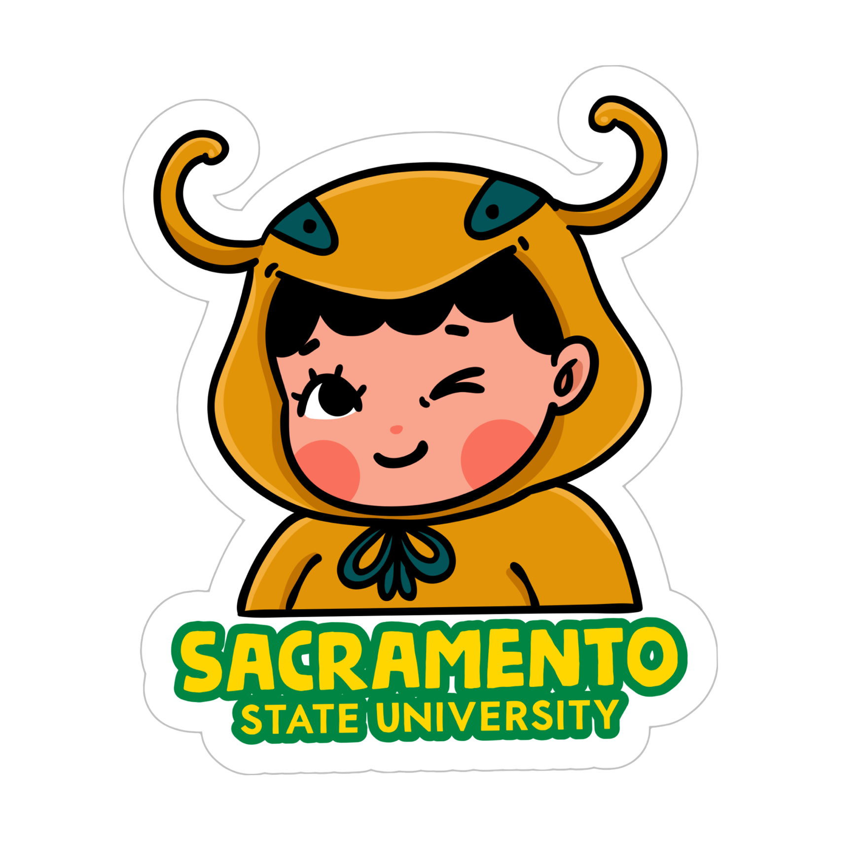 SACRAMENTO University Stickers