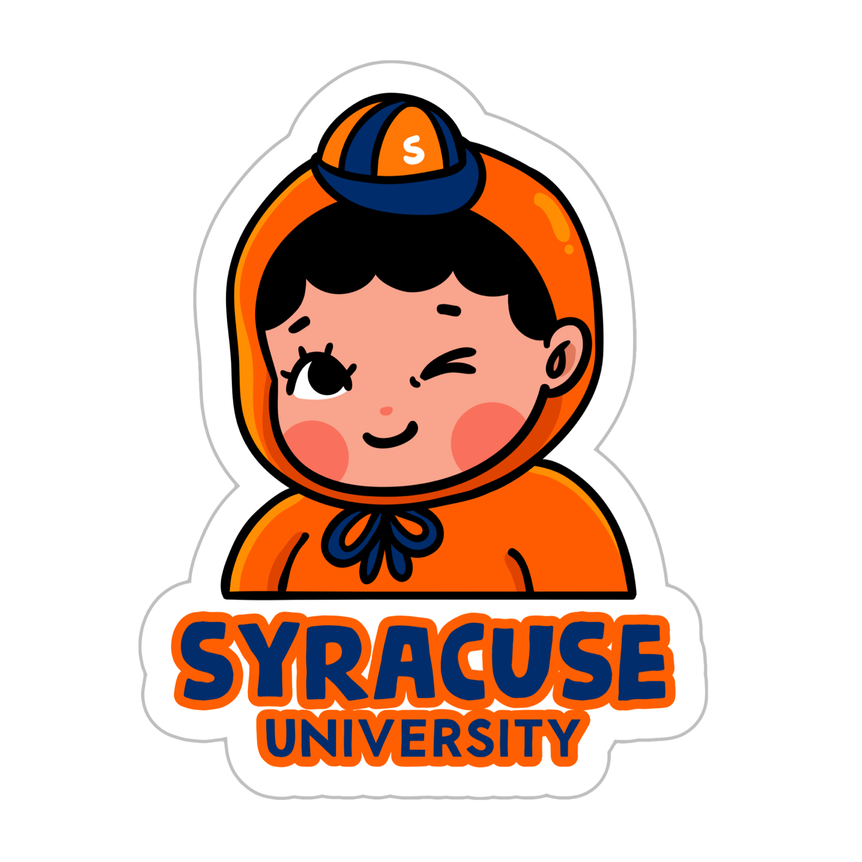 SYRACUSE University Stickers