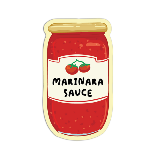 Jar of Marinara Sauce - Italian Vibes Sticker