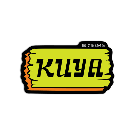 Kuya Filipino Words Sticker
