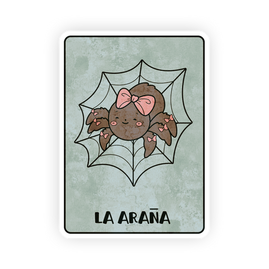 La Arana - La Loteria Sticker