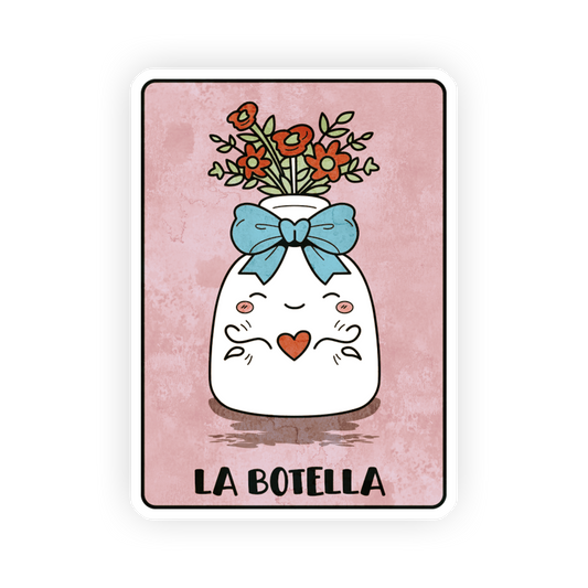 La Botella - La Loteria Sticker