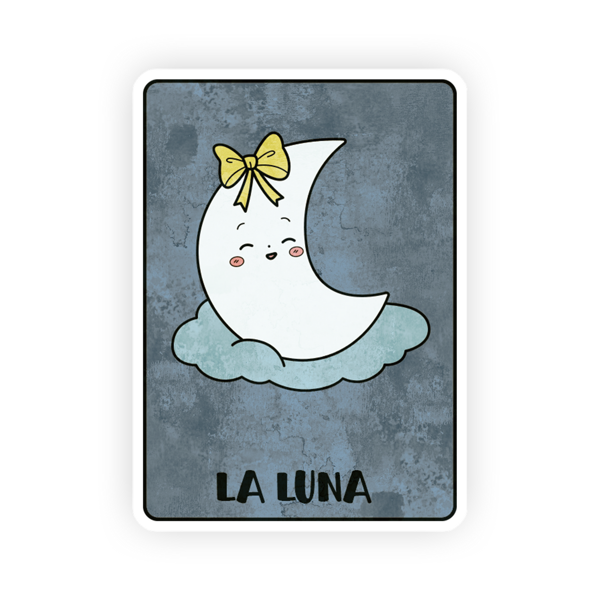La Luna - La Loteria Sticker