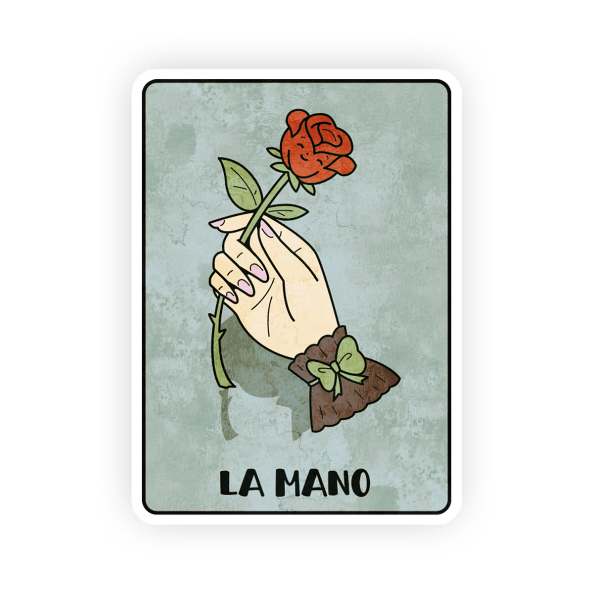 La Mano - La Loteria Sticker