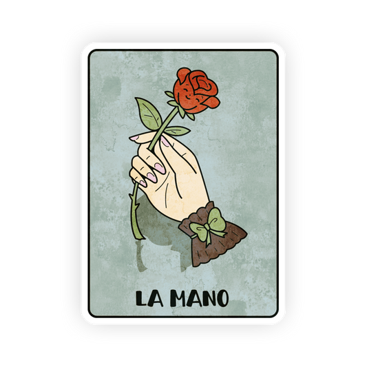 La Mano - La Loteria Sticker