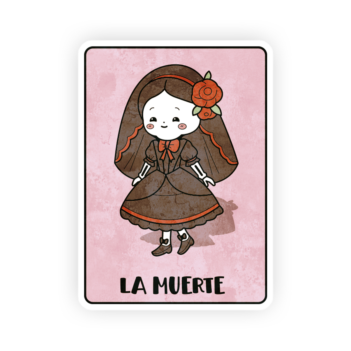 La Muerte - La Loteria Sticker